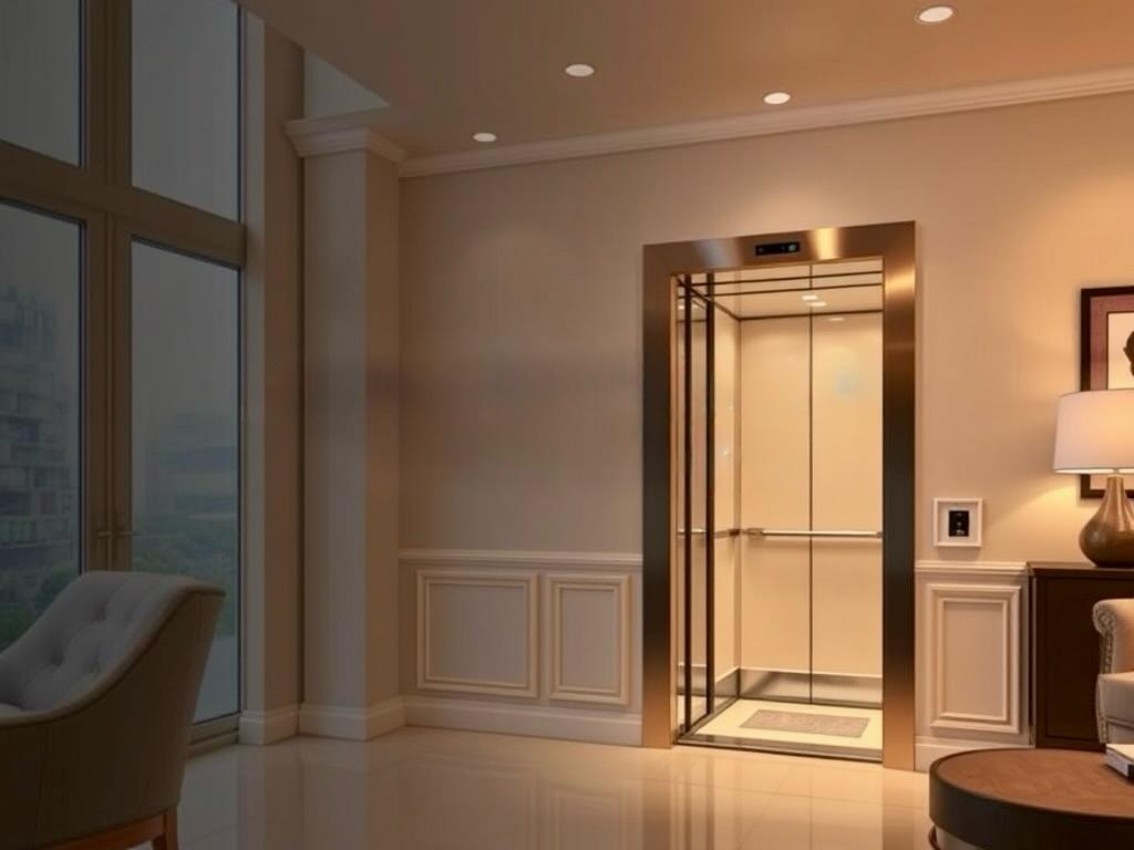 Modern home elevator