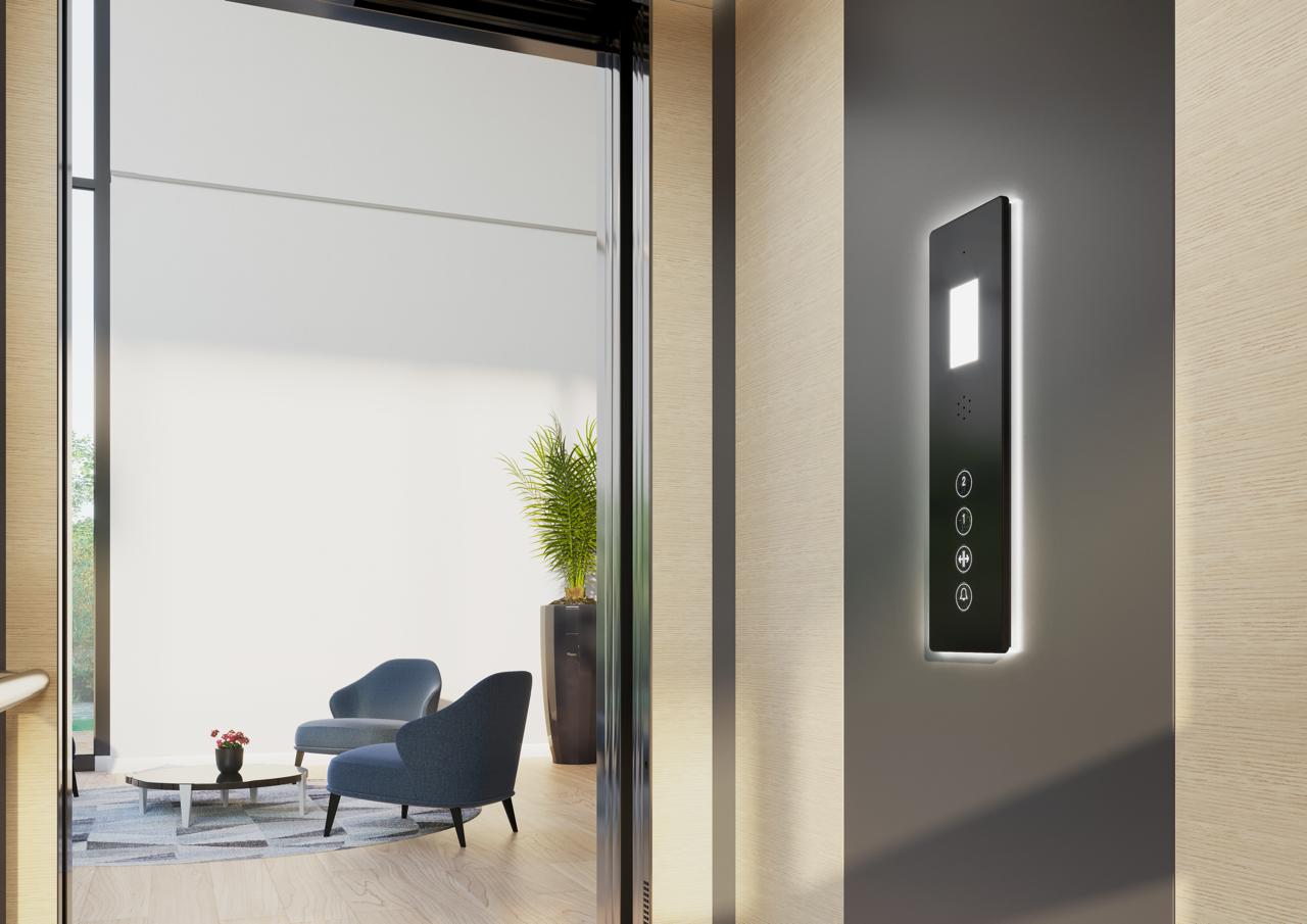 Platform lift for residential building